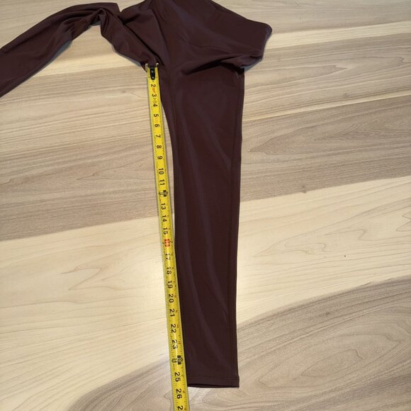 NWOT EXHALI x Apres Hours Staple Brown Athletic Leggings Women's X-Small XS - Picture 6 of 8